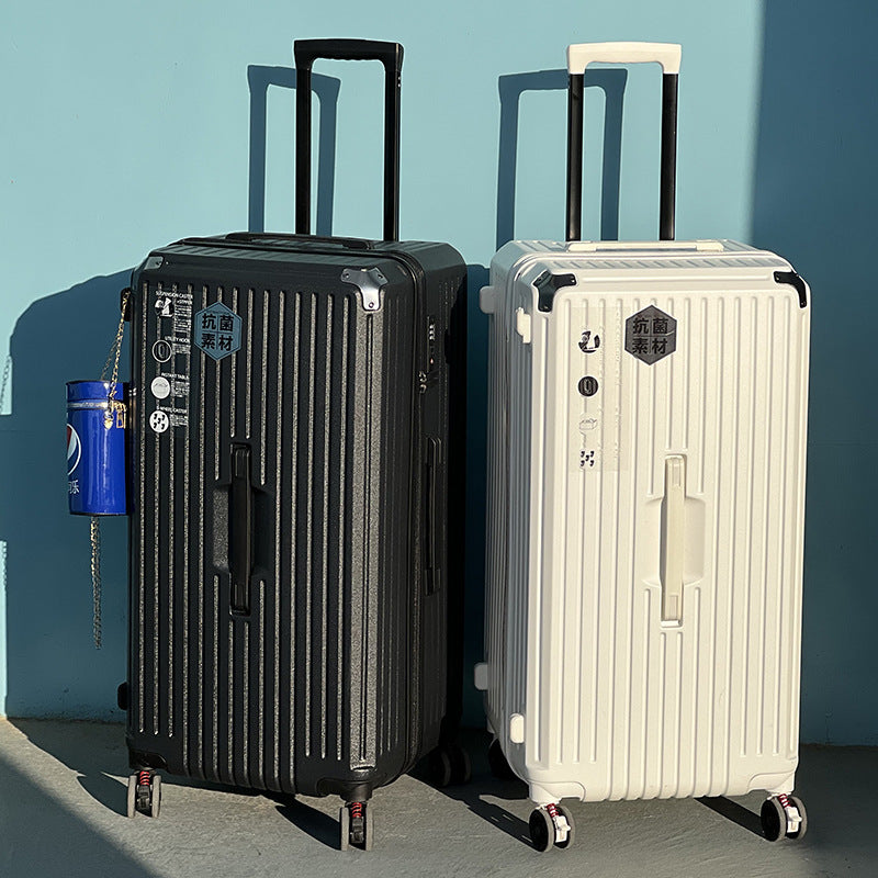 Thickened Large Capacity Suitcase 28 Inch Five-wheel Suitcase Women's Strong Wear-resistant Luggage Case Password Suitcase Male Student