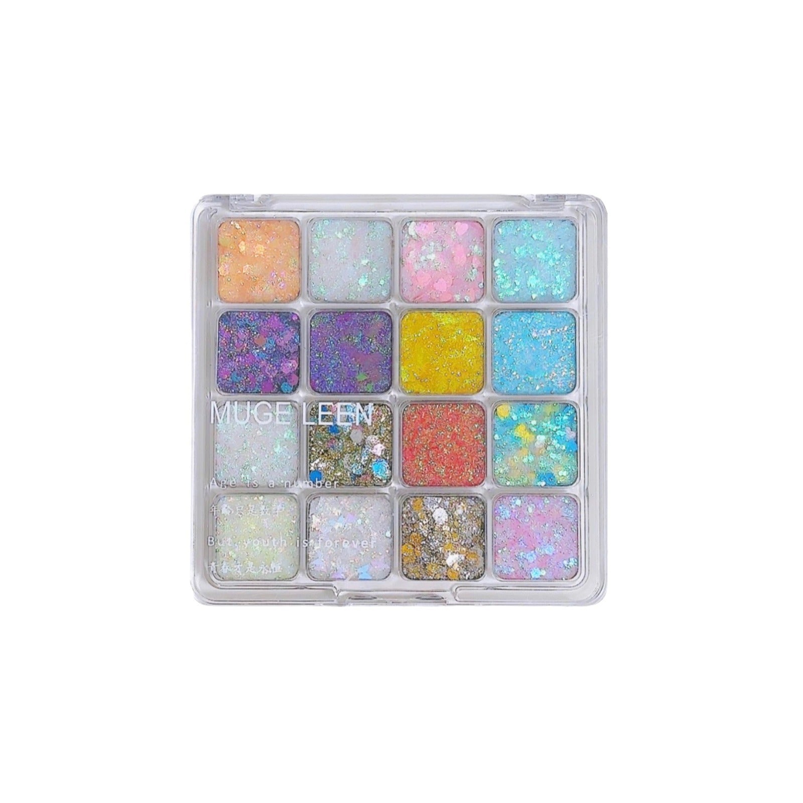 Glue-free Stage Makeup Gel Sequins Color Eye Shadow Cos Makeup Play Makeup Performance Makeup Shiny Self-adhesive