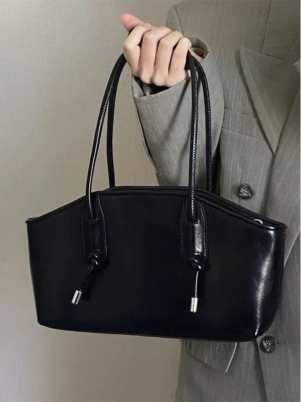 Black Armpit Bag For Women 2025 New Fashion High-Quality Niche Design Accessible Luxury Commuter Satchel Shoulder Bag