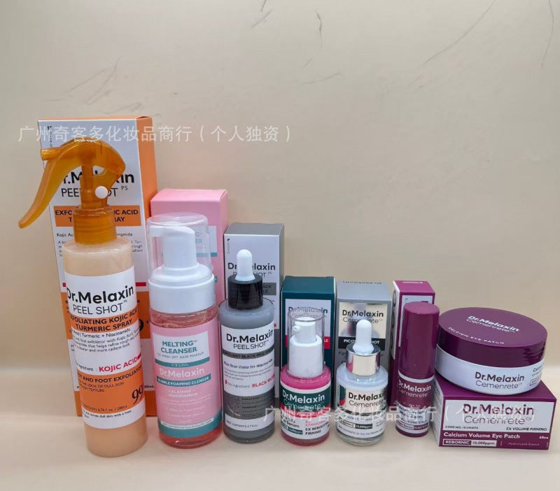 Cross-Border Dr.Melaxin Turmeric Exfoliating Ampoule Essence Tx Face Cream Eye Cream Stick Black Rice Cleanser Neck Cream