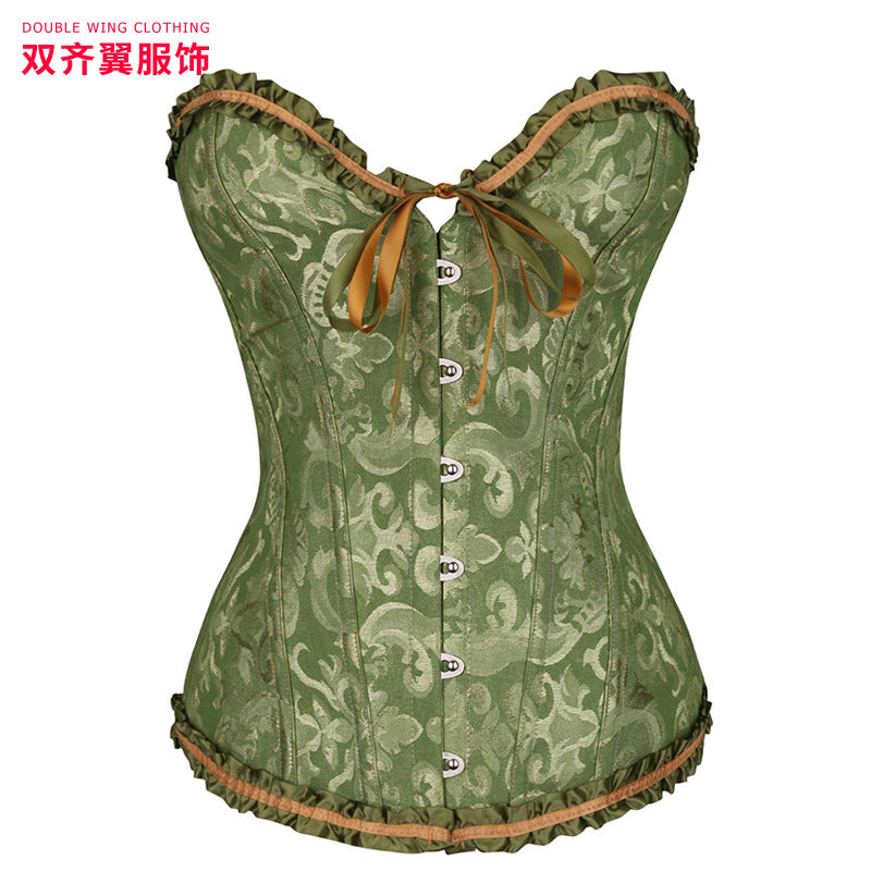 Cross-border Amazon European And American Shaper Waist Seal Bridal Dress Court Corset Retro Corset Corset
