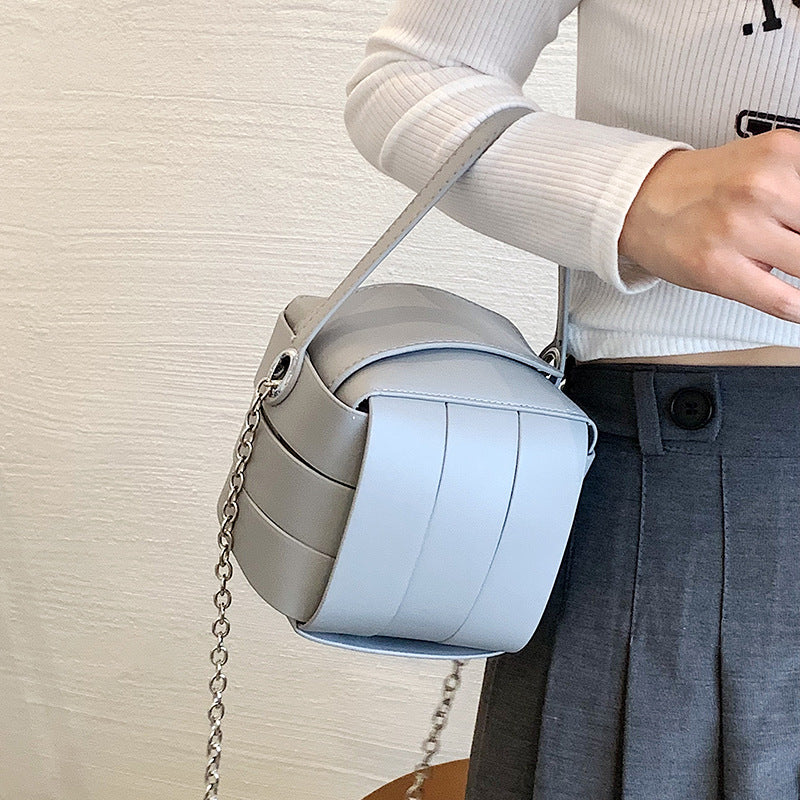 Internet Celebrant Niche Design Small Bag Women's 2022 Summer New Fashionable All-match Chain Crossbody Bag High-end Sense Handbag