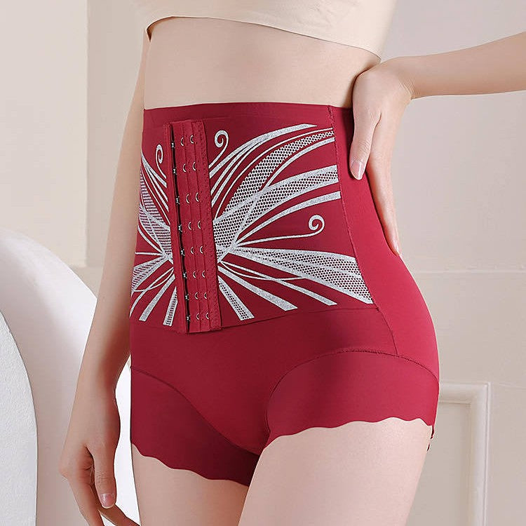New High Waist Belly-Tucking Pants Women's Strong Belly-Tucking Body Shaping Postpartum Waist-Tucking Hip-Tucking Panties