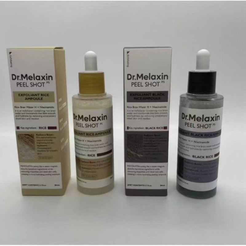 Dr.Melaxin Rice Skin Softening Essence 80ml Whitening And Lightening Of Spots And Exfoliation