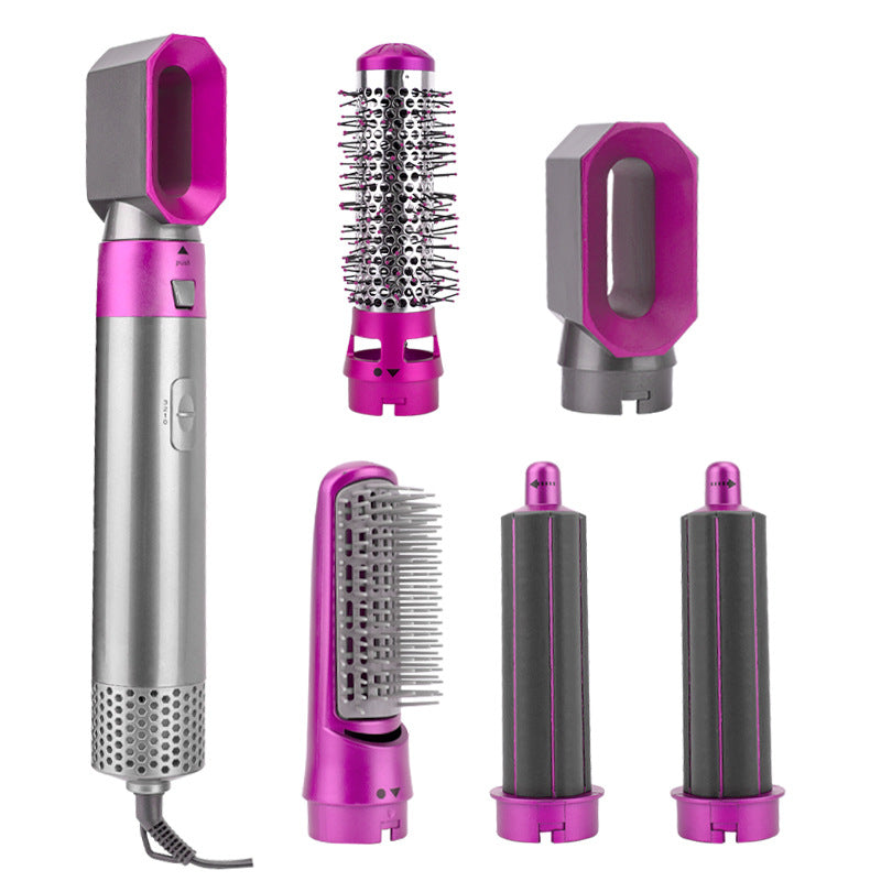 Five-in-one Hot Air Comb Curling Iron Automatic Curling Iron Dual-purpose Automatic Artifact Curling Iron Manufacturers Wholesale