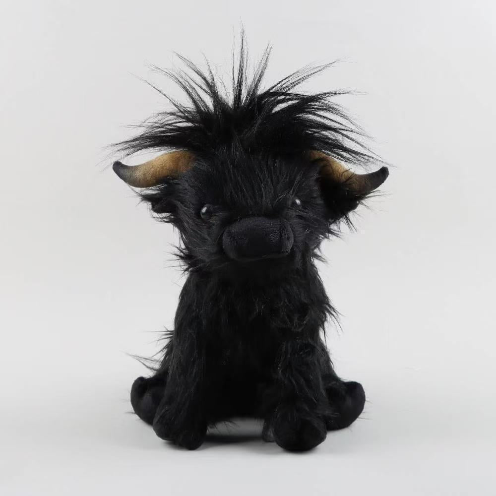 Highland Cow Simulated Scottish Highland Cow Plush Toy Cow Doll