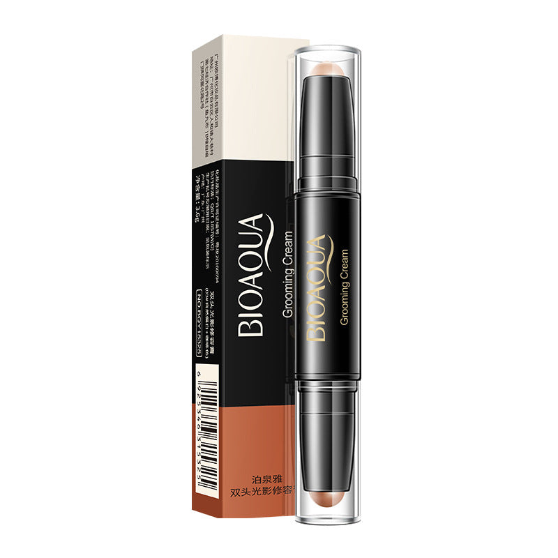 Repair Stick Double-headed Light Shadow Concealer Lifting Beauty Makeup Repair Pen Shadow Highlight Three-dimensional Concealer Pen Makeup