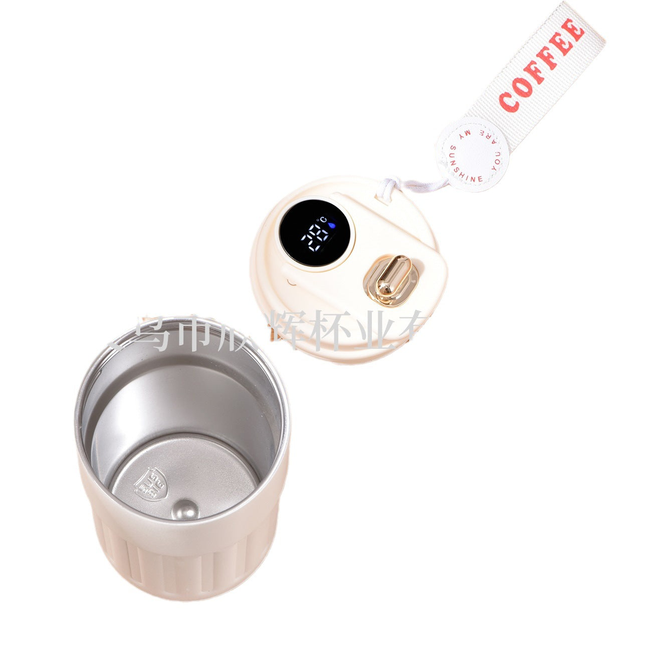 New Coffee Vacuum Cup 316 Inner Stainless Steel Male And Female High-looking Portable Water Cup Advanced Gift Cup