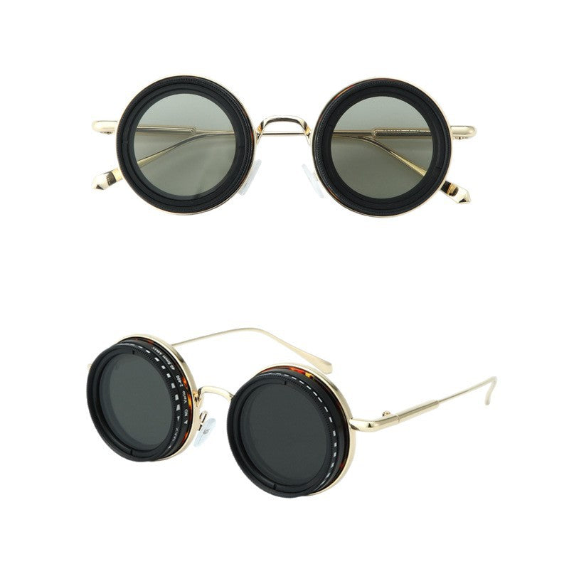 Purely Handmade Nd9 Adjustable Light-Reducing Sunglasses For Fishing And Driving, Uv Anti-Ultraviolet Filter, Personalized Polarized Sunglasses