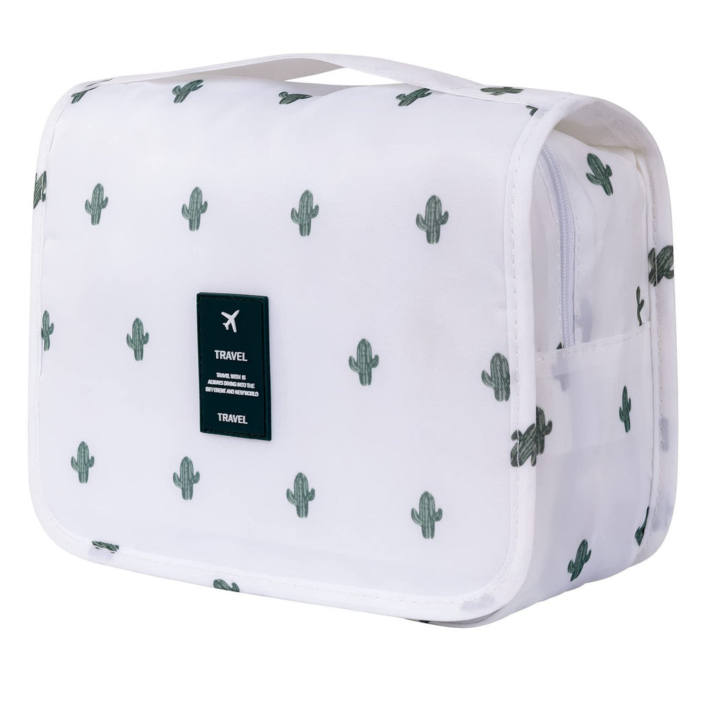 Women Cosmetic Bag Travel With Hook Toiletry Storage Organizer Women's Cosmetic Bag Waterproof Bathroom Shower Bag
