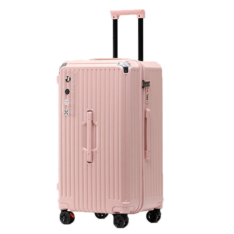 Thickened Large Capacity Suitcase 28 Inch Five-wheel Suitcase Women's Strong Wear-resistant Luggage Case Password Suitcase Male Student