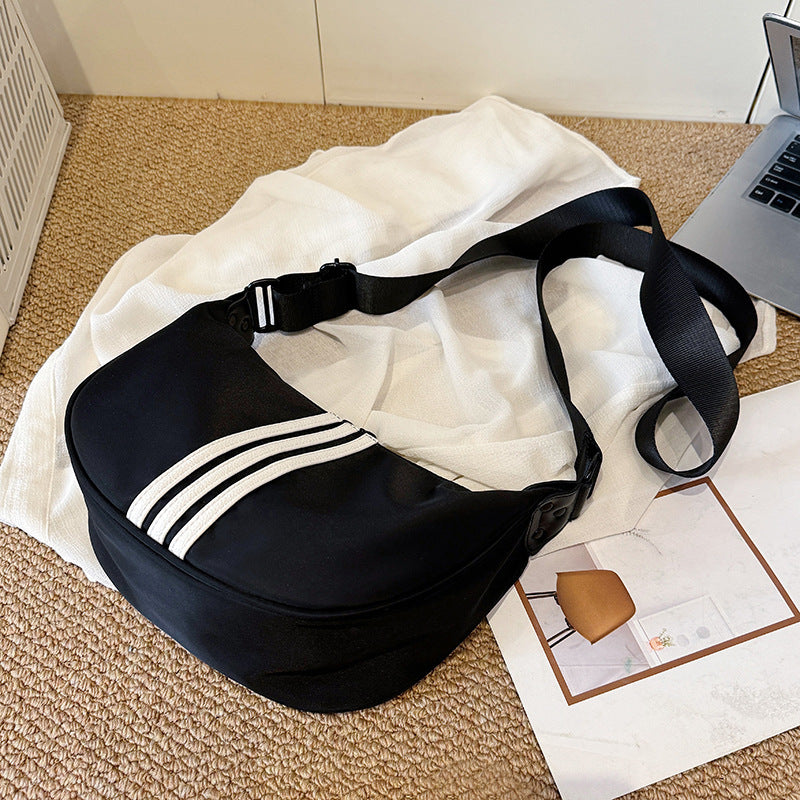 Niche Design Casual Texture Dumpling Bag Fashion 2025 Spring New Style Trendy Women's Shoulder Crossbody Bag