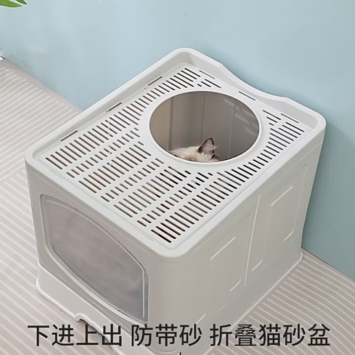 Foldable Cat Litter Box
