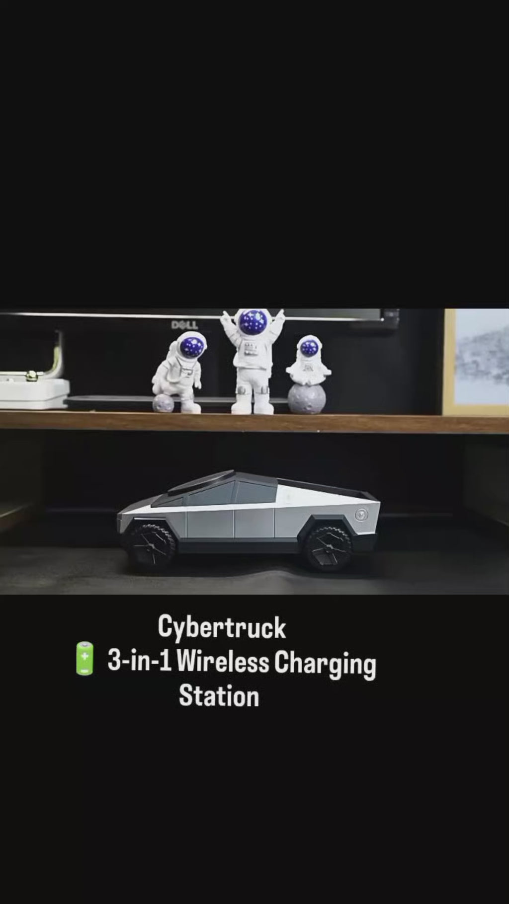 Qi2 Cybertruck Three-In-One