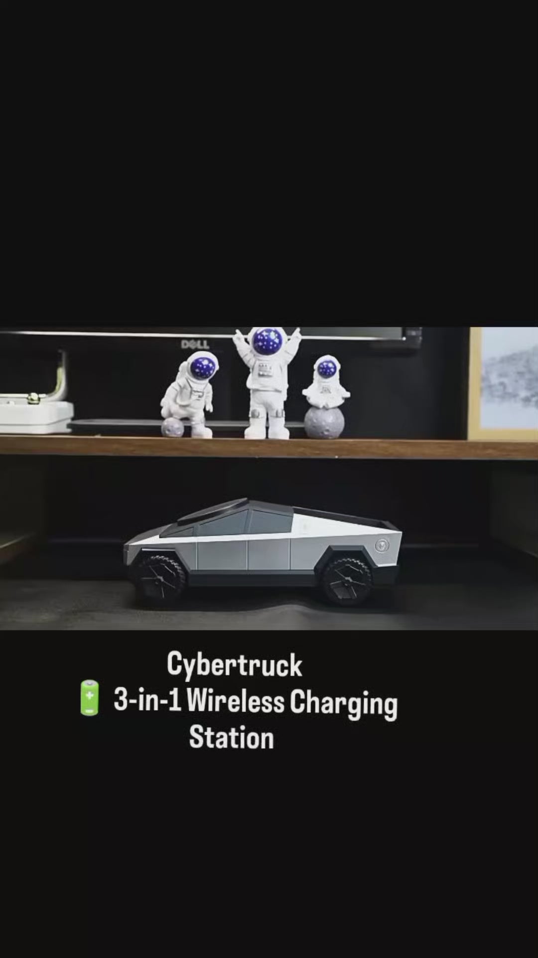 Qi2 Cybertruck Three-In-One