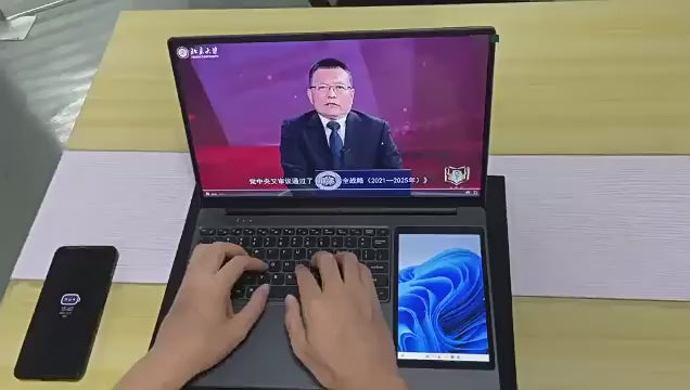 BSLay N100 & N95 Dual Screen Laptop(15.6inch + 7inch Touch Screen)