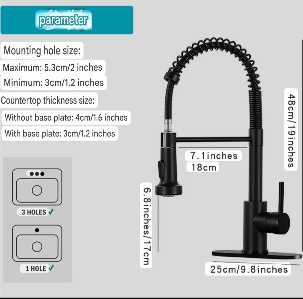 Rotating Splash-proof Faucet