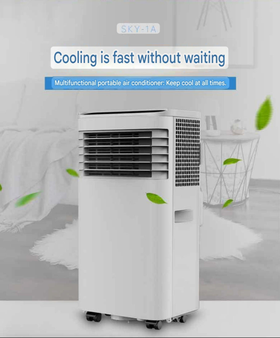 Movable Air Conditioner Without Outdoor Unit, Heating And Cooling All-In-One Machine