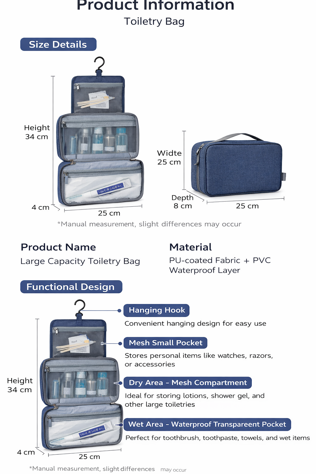 Toiletry bag