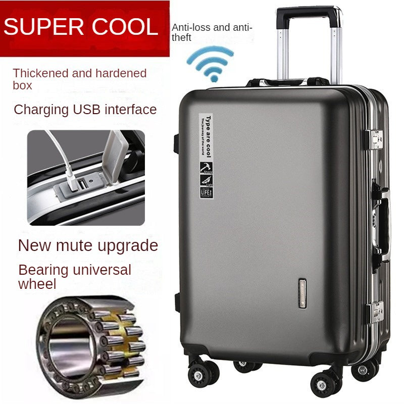 Korean Version Aluminium Frame Luggage