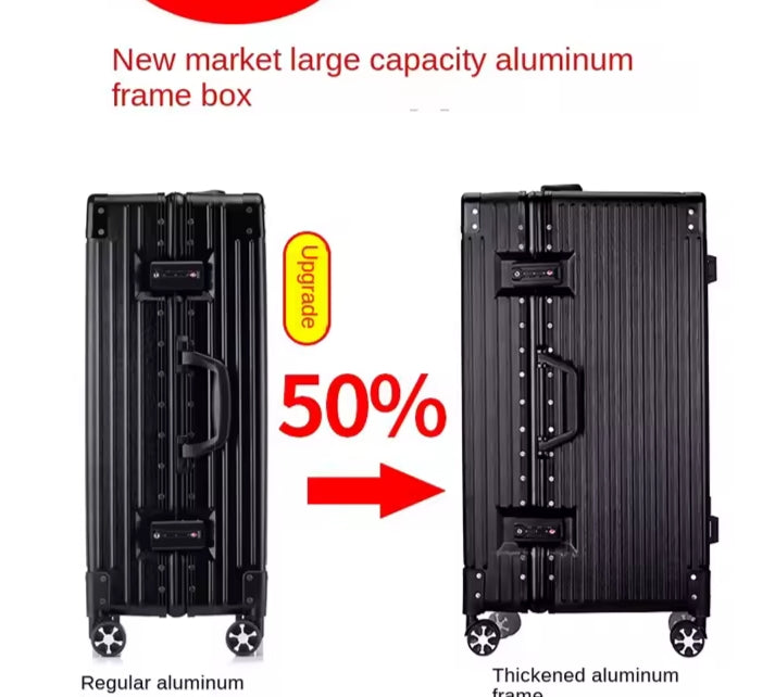 Anti-Fall Flat Lake Suitcase