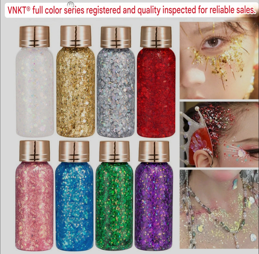 VNKT-Shiny Liquid Sequins gel