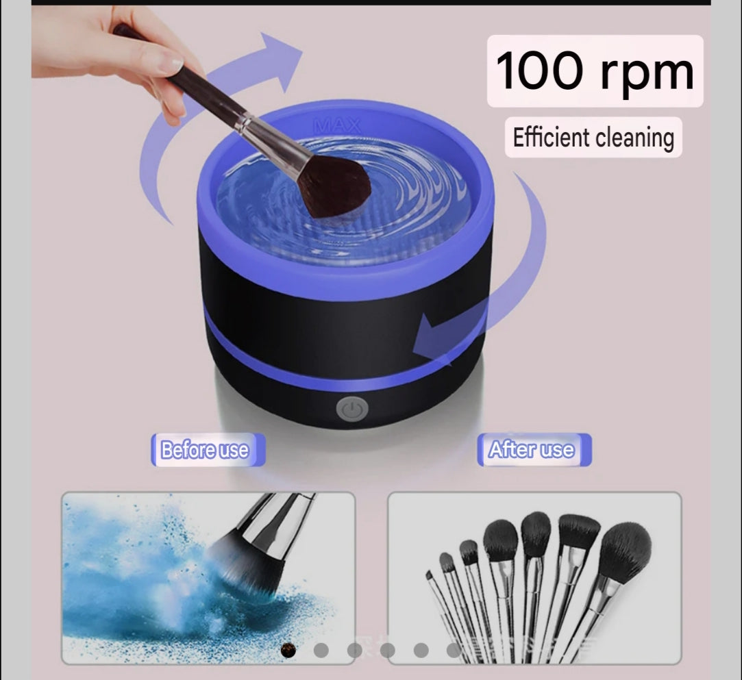 Electric Cosmetic Brush Cleaner