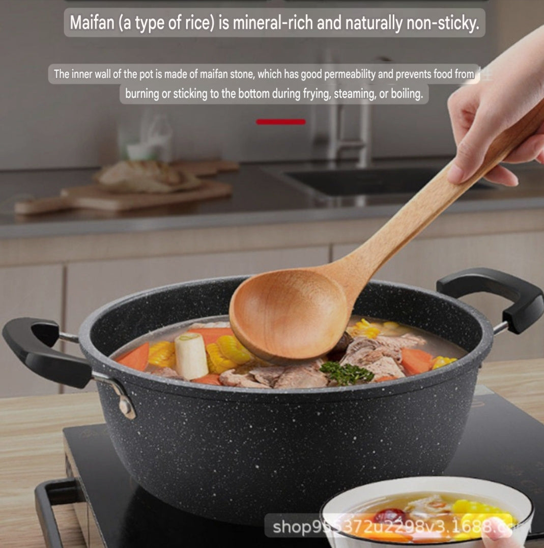Maifan Stone-Non-Stick Cooking Pot-Stew pot