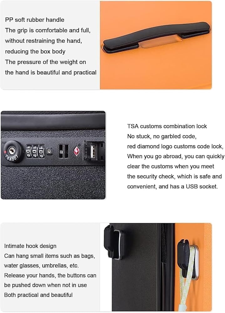Japanese Series suitcase-USB Charging