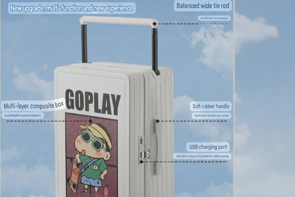 Cartoon Trolley Suitcase