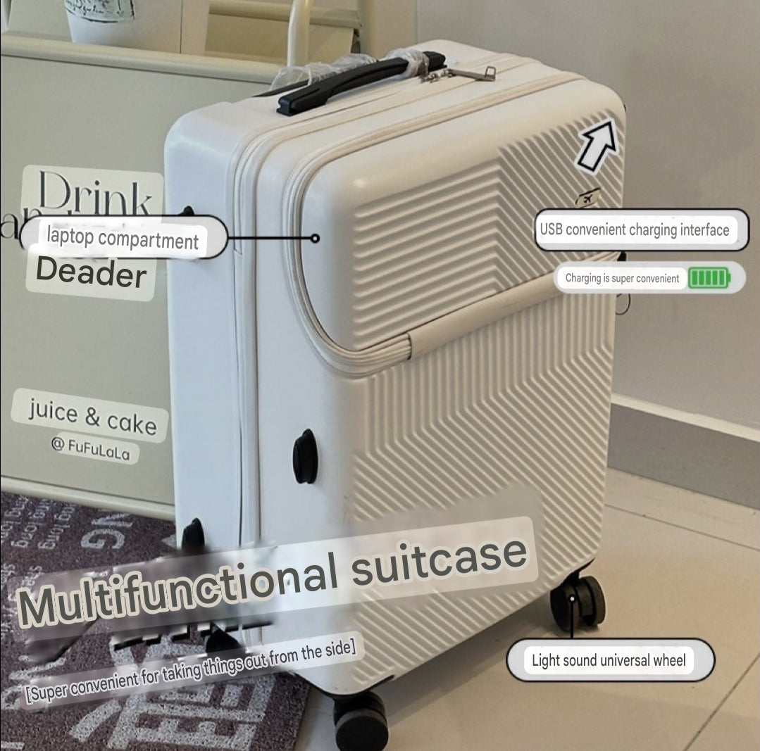 Front Opening Password Suitcase