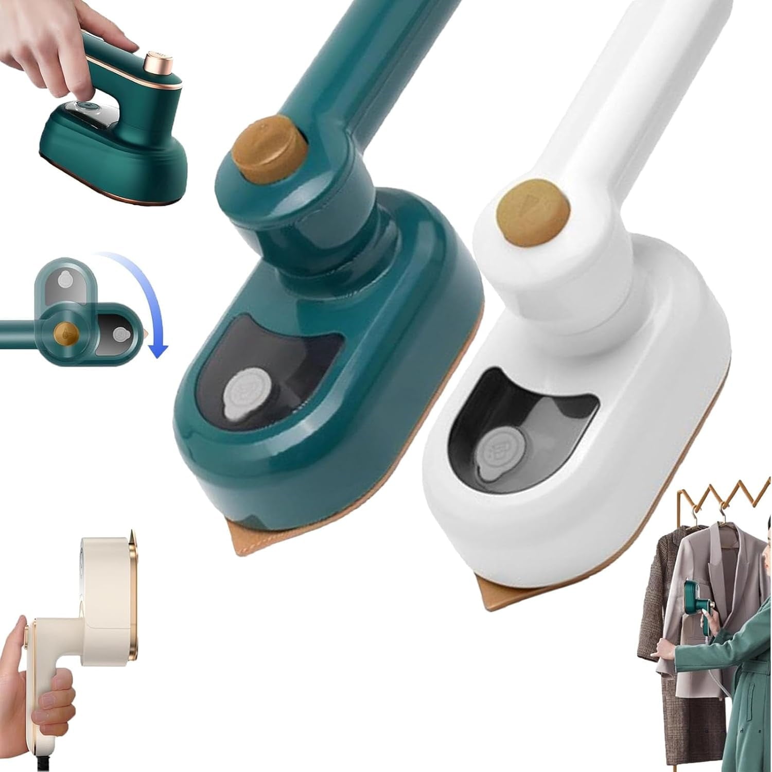 Mini garment steamer