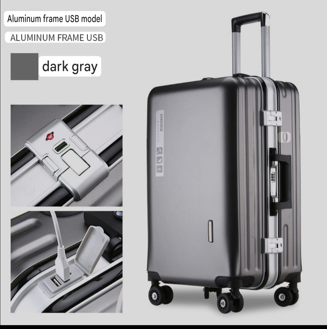 Korean Version Aluminium Frame Luggage