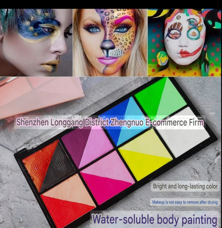 Body Paint Halloween Facial Makeup